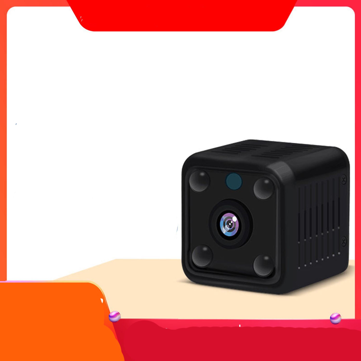 JMT-561674 Compact Wireless Mini Camera for Home Surveillance and Security Monitoring