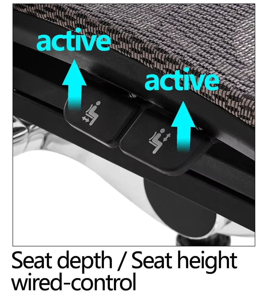 JMT-562186 Ergonomic Mid-Back Mesh Office Chair with Customisable Colour Options