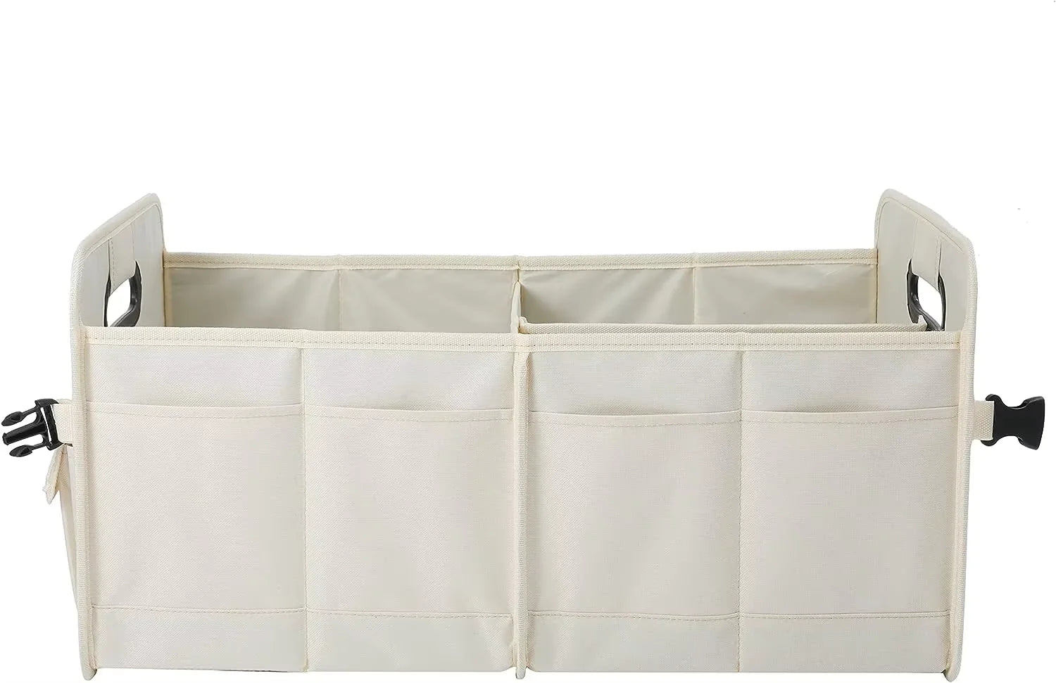 JMT-562378 Collapsible Multi-Compartment Car Trunk Organizer for SUVs