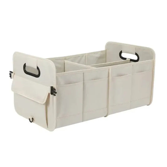 JMT-562378 Collapsible Multi-Compartment Car Trunk Organizer for SUVs