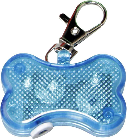 JMT-562570 Luminous Pet Pendant for Cats & Dogs - LED Bone Shape Anti-Lost Collar Tag