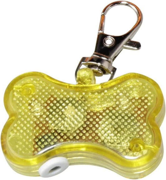 JMT-562570 Luminous Pet Pendant for Cats & Dogs - LED Bone Shape Anti-Lost Collar Tag