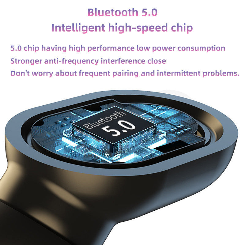 JMT-562890 Wireless Bluetooth TWS Headset with Charging Case and Long Battery Life