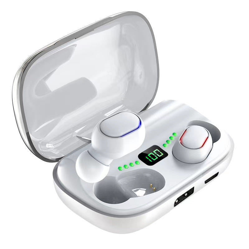 JMT-562890 Wireless Bluetooth TWS Headset with Charging Case and Long Battery Life