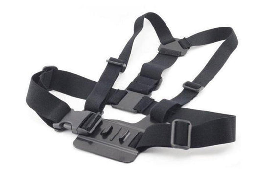 JMT-563082 Chest Harness Mount for GoPro Hero 3+/3/2 - Adjustable Elastic Cord Strap for Action Sports