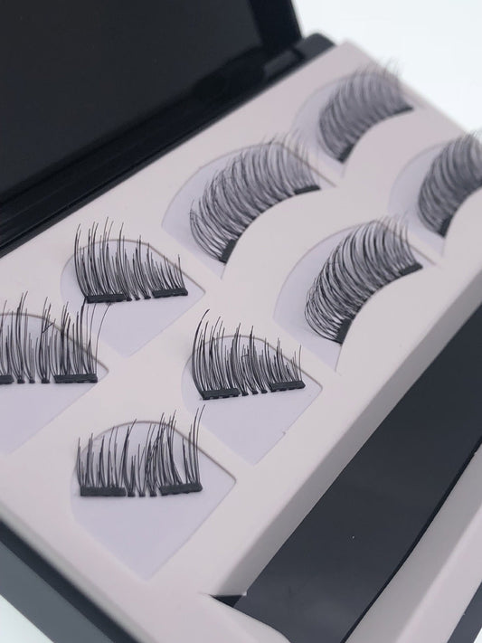 JMT-563146 Handmade Cotton Thread Stem Magnetic False Eyelashes