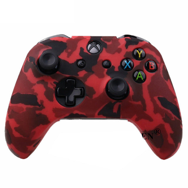 JMT-563210 Xbox One Silicone Camouflage Handle Protective Cover - Soft Touch, Lightweight Design