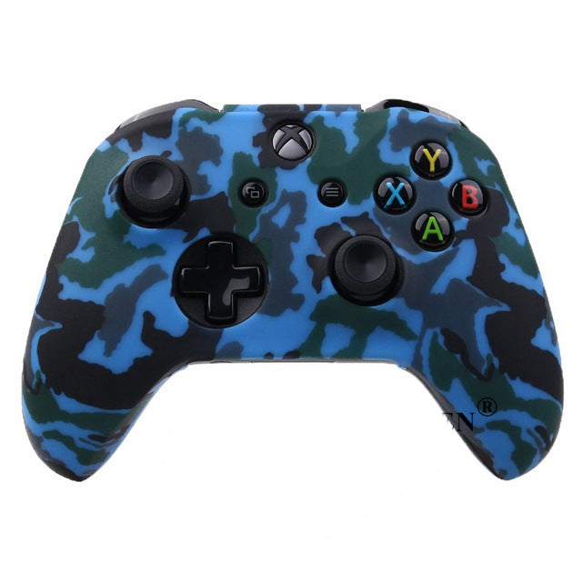 JMT-563210 Xbox One Silicone Camouflage Handle Protective Cover - Soft Touch, Lightweight Design