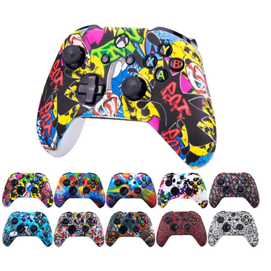 JMT-563210 Xbox One Silicone Camouflage Handle Protective Cover - Soft Touch, Lightweight Design