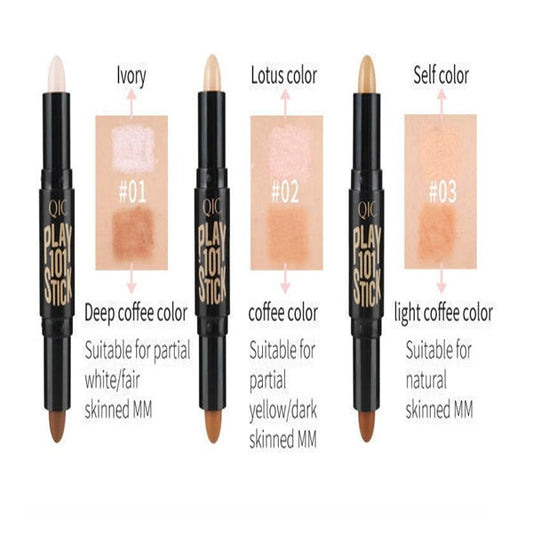 JMT-563338 Double-Head Trimming Highlight Pen for V-Face Contouring and Touch-Ups