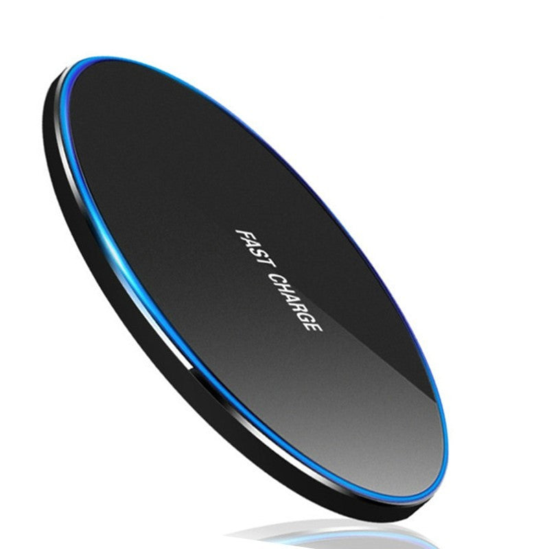 JMT-563594 10W Aluminum Alloy Wireless Charger - Fast Charging, USB Interface, Available in Multiple Colors