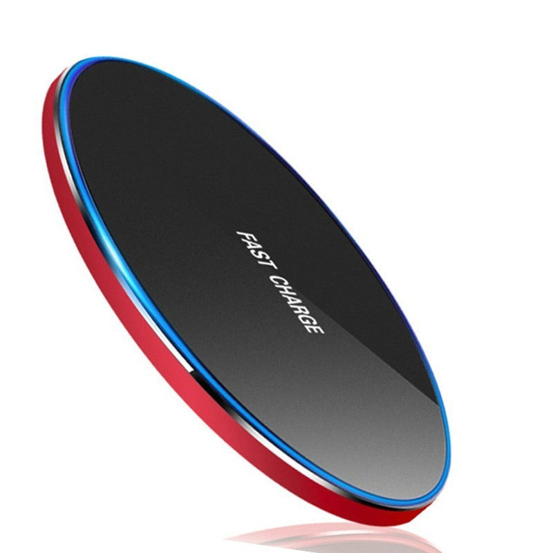 JMT-563594 10W Aluminum Alloy Wireless Charger - Fast Charging, USB Interface, Available in Multiple Colors