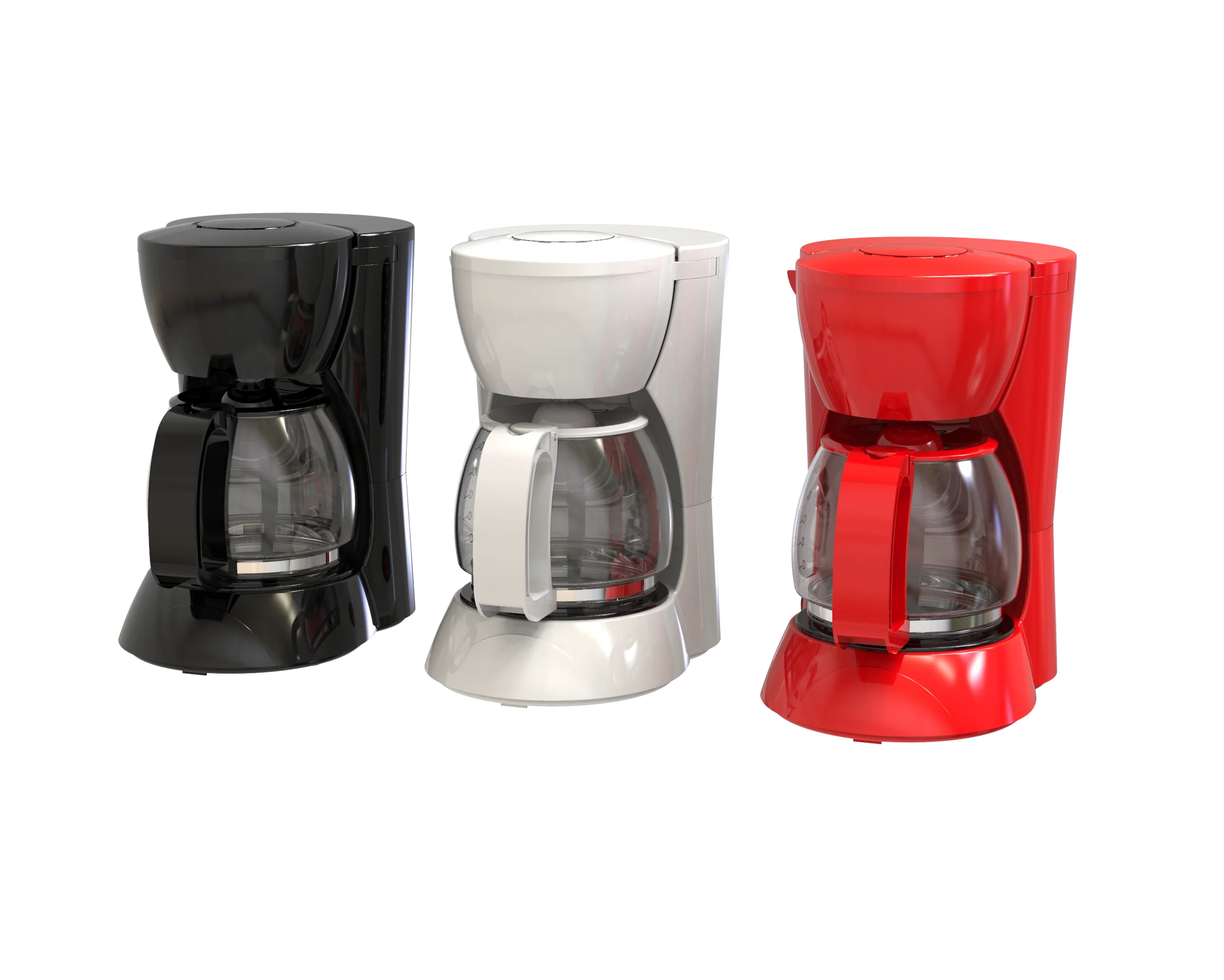 JMT-563722 Automatic Electric Drip Coffee Maker with Customisable Colour - 5-Cup Capacity, 650W