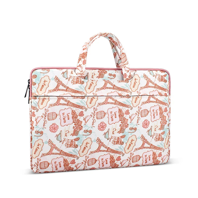 JMT-563722 Multifunctional Laptop Bag for 13 to 15.4 Inch Computers with Pattern Printing Design