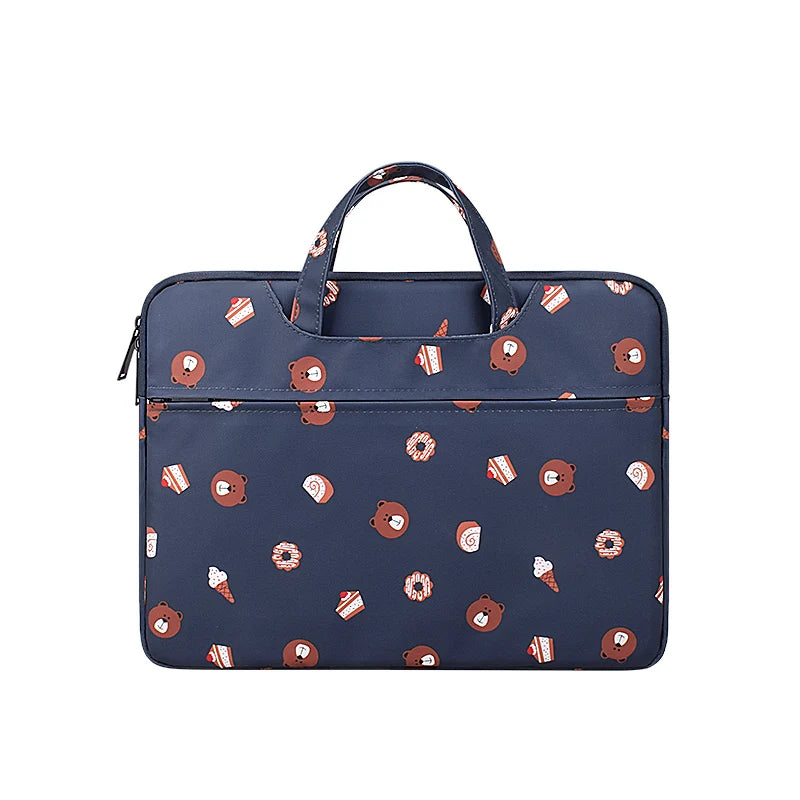 JMT-563722 Multifunctional Laptop Bag for 13 to 15.4 Inch Computers with Pattern Printing Design
