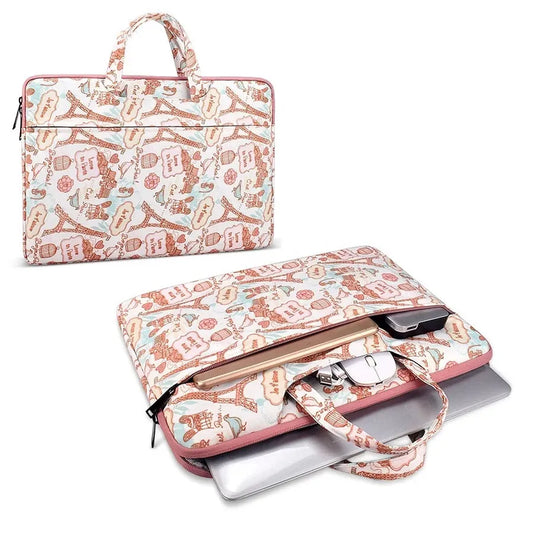 JMT-563722 Multifunctional Laptop Bag for 13 to 15.4 Inch Computers with Pattern Printing Design