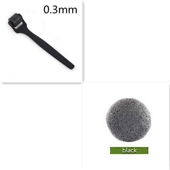 JMT-564042 Matte 540 Microneedle Roller with Rubber Oil Handle for Precision Skin Treatment