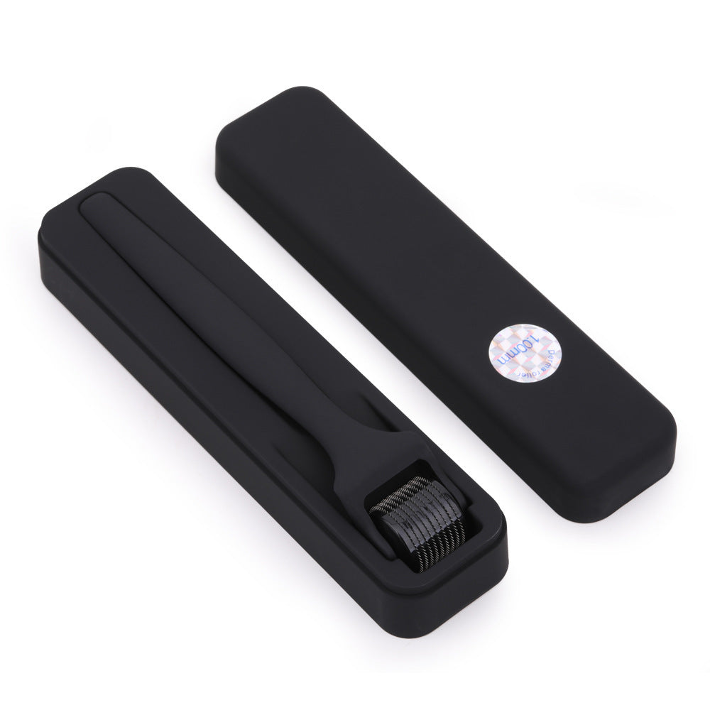 JMT-564042 Matte 540 Microneedle Roller with Rubber Oil Handle for Precision Skin Treatment