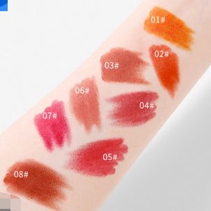 JMT-564170 Matte Velvet Lipstick Set - 8 Non-Stick Shades with Vitamin Enriched Formula