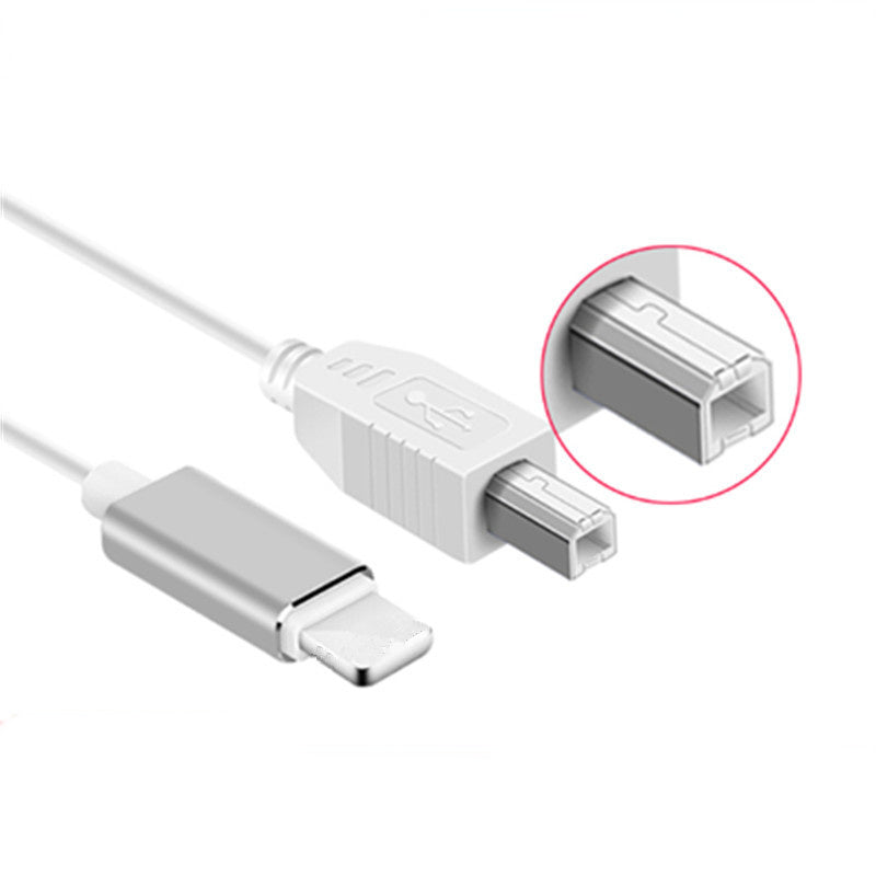 JMT-564234 Versatile 3-in-1 Electric Piano Keyboard Data Cable - USB, Lightning, Micro USB, TYPE-C, 1m
