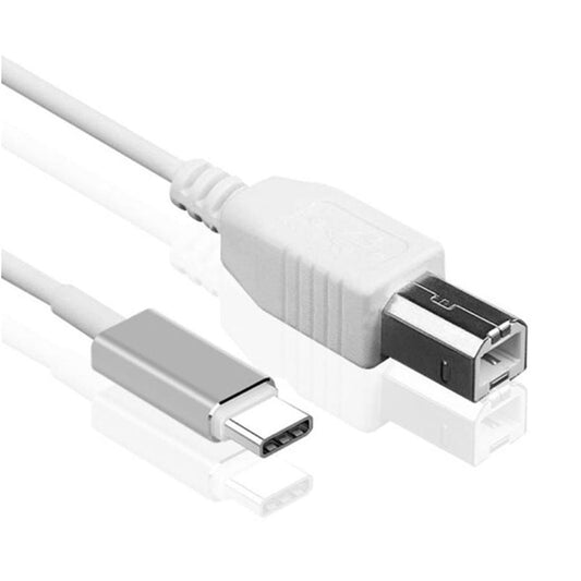 JMT-564234 Versatile 3-in-1 Electric Piano Keyboard Data Cable - USB, Lightning, Micro USB, TYPE-C, 1m