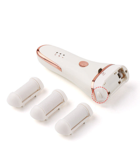 JMT-564362 Electric Waterproof Foot Peel Machine with USB Charging and Multiple Sanding Heads