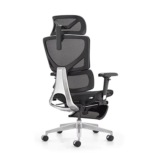 JMT-564810 Ergonomic High Back Mesh Office Chair with Adjustable Footrest and 3D Armrests