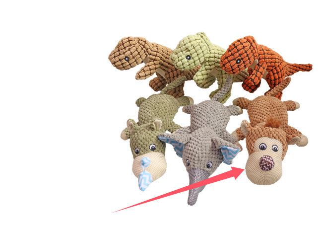 JMT-564874 Interactive Plush Pet Sound Puzzle Toy for Dogs and Cats