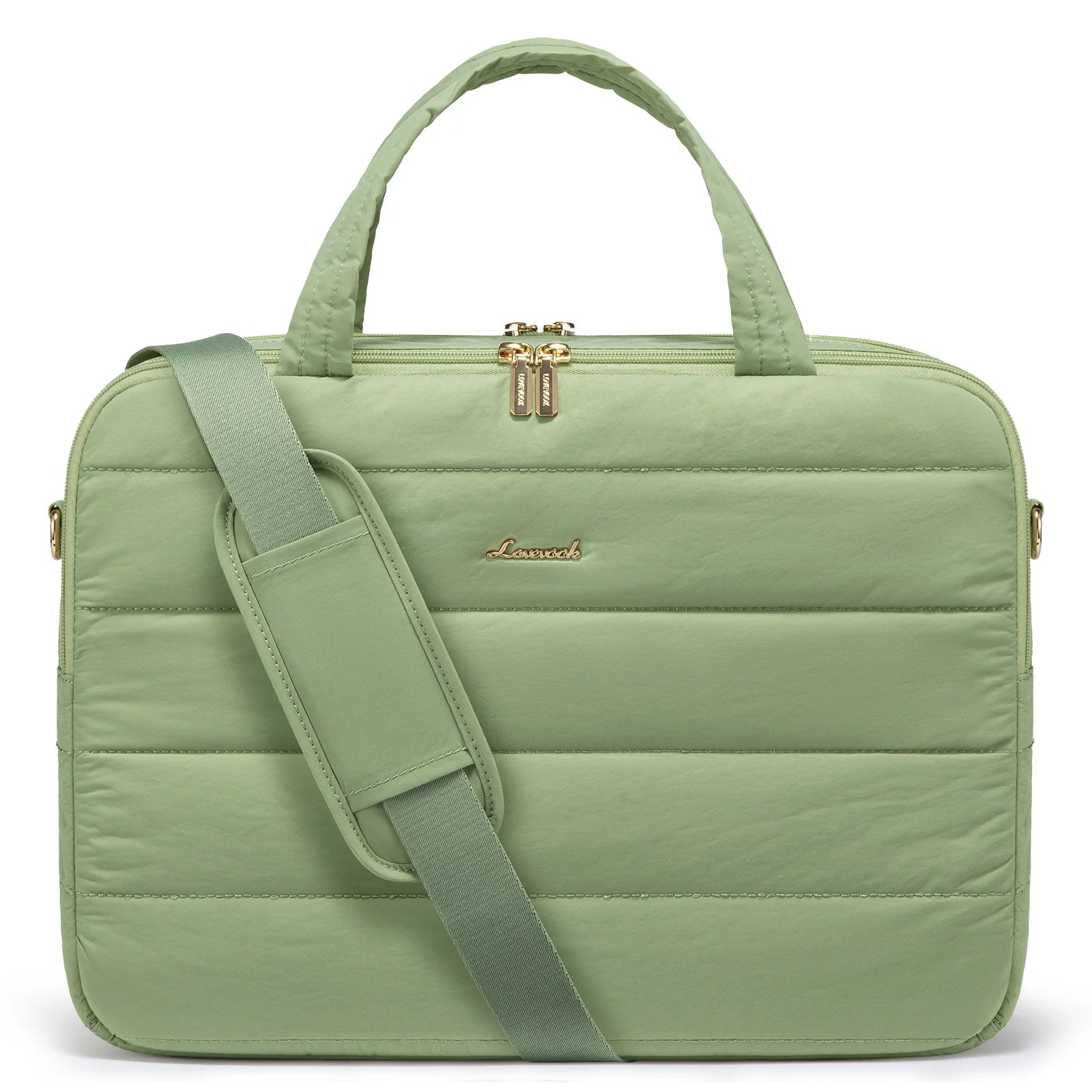 JMT-564874 Lightweight Work Messenger Bag for Women - Large Travel Computer Briefcase for 15.6in Laptops