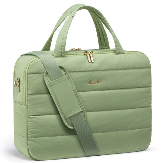 JMT-564874 Lightweight Work Messenger Bag for Women - Large Travel Computer Briefcase for 15.6in Laptops