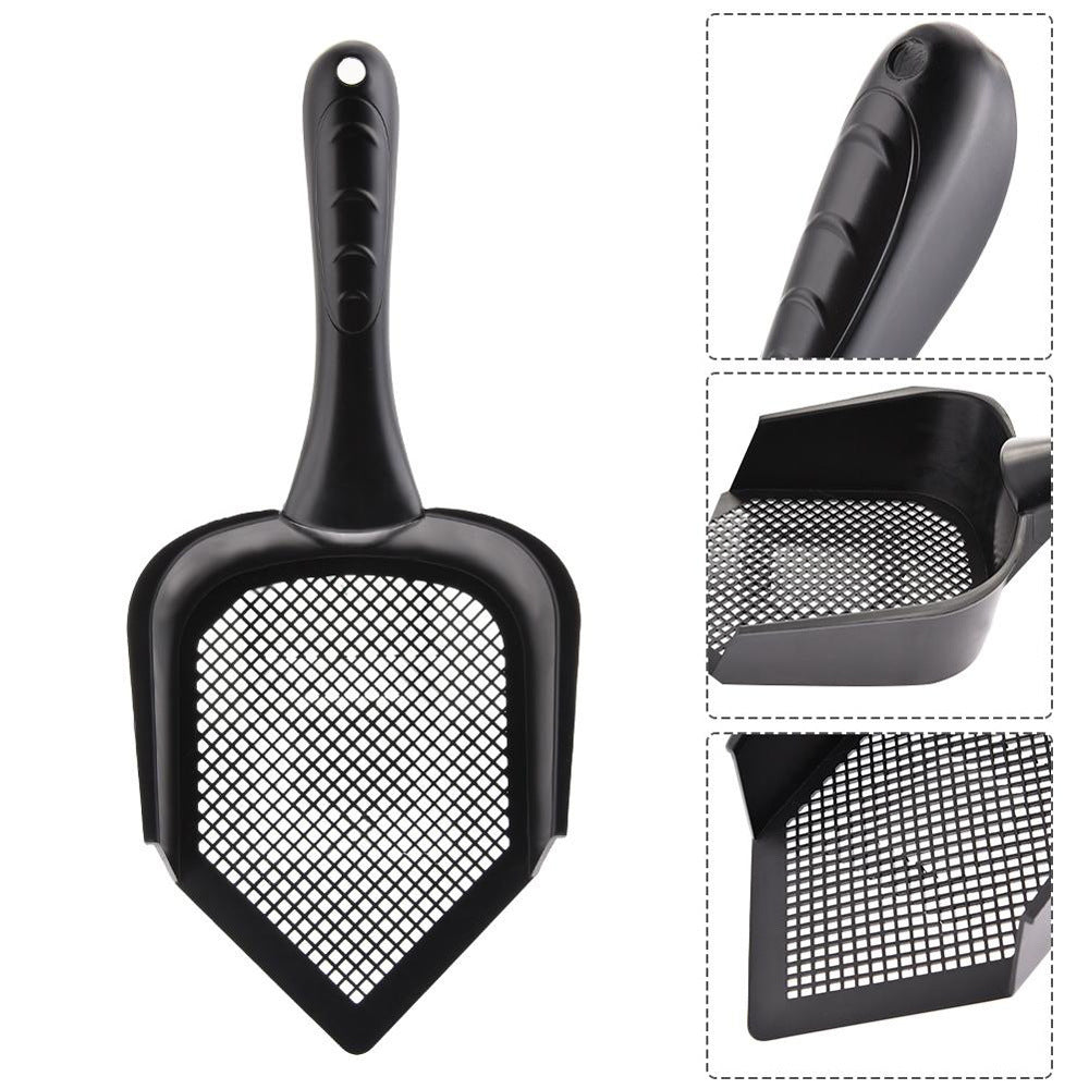 JMT-565066 Cat Litter Shovel with Fine Holes – Durable Plastic Cleaning Tool for Easy Pet Waste Management