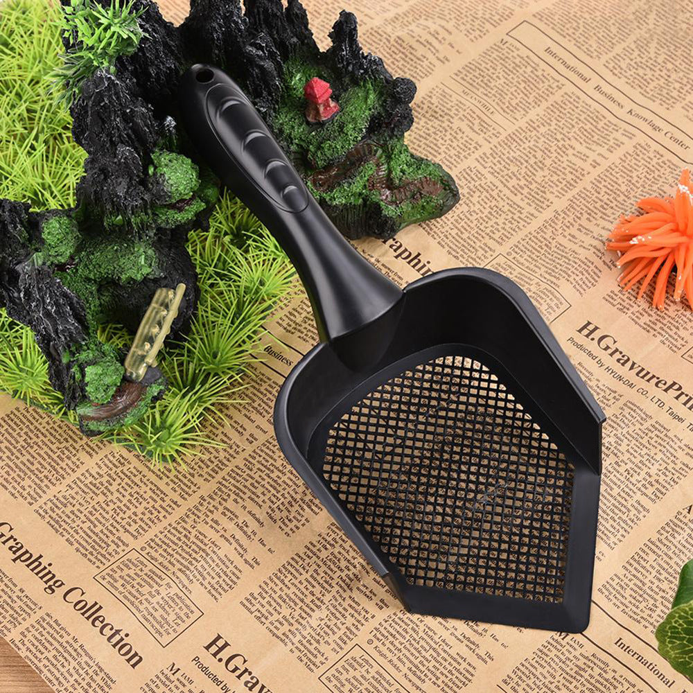 JMT-565066 Cat Litter Shovel with Fine Holes – Durable Plastic Cleaning Tool for Easy Pet Waste Management