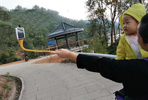 JMT-565066 Flexible Snake-Shaped Mobile Phone Holder with Bluetooth Remote Control