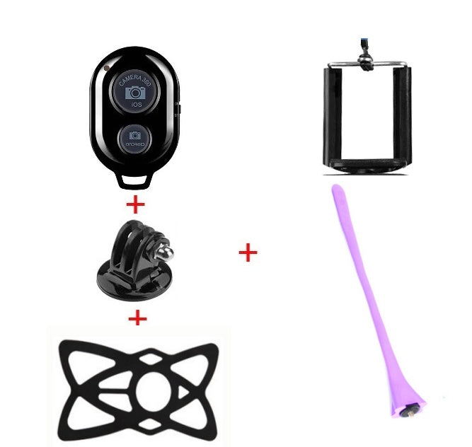 JMT-565066 Flexible Snake-Shaped Mobile Phone Holder with Bluetooth Remote Control
