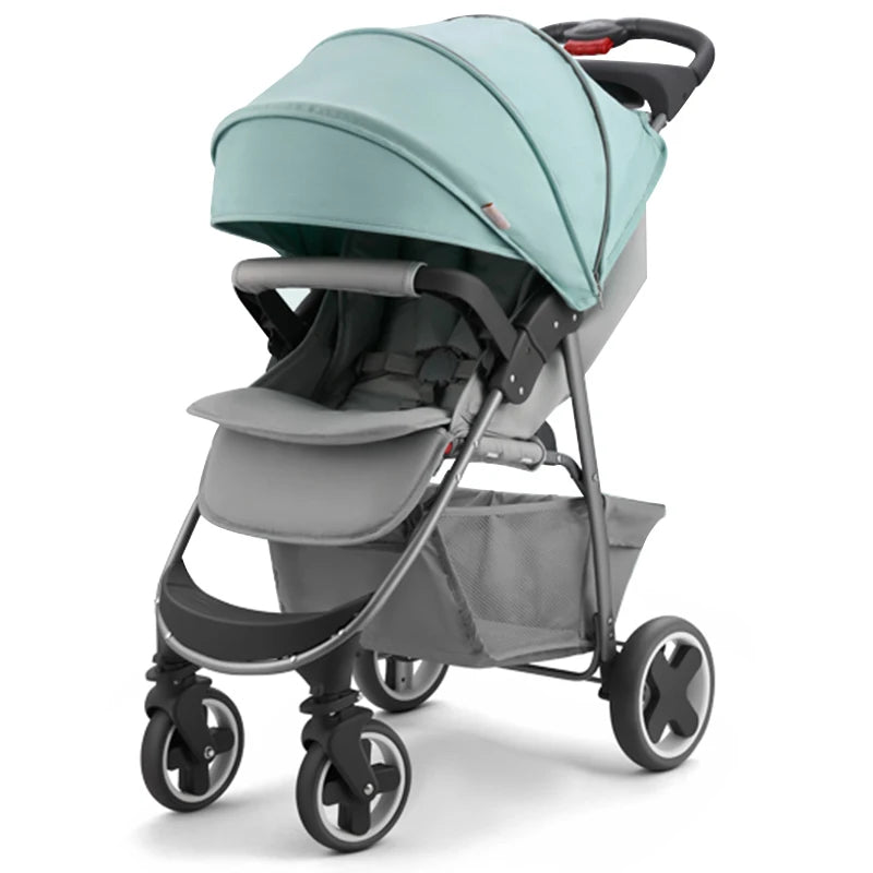 JMT-565066 Multi-functional Lightweight Baby Stroller with Reclining Seat, Foldable Design for Comfort and Convenience