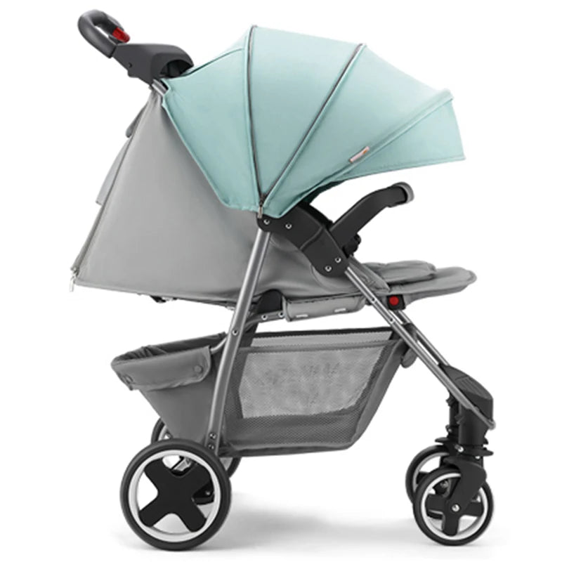 JMT-565066 Multi-functional Lightweight Baby Stroller with Reclining Seat, Foldable Design for Comfort and Convenience