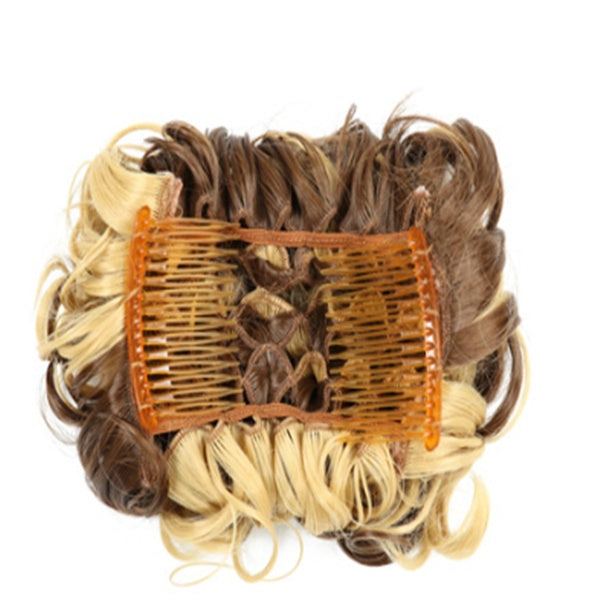 JMT-565578 Short Curly Wire Wig - Versatile Hair Bag Available in Multiple Colors