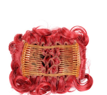 JMT-565578 Short Curly Wire Wig - Versatile Hair Bag Available in Multiple Colors
