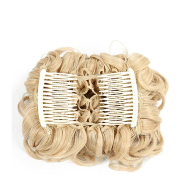 JMT-565578 Short Curly Wire Wig - Versatile Hair Bag Available in Multiple Colors