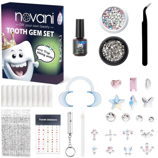 JMT-565578 Tooth Gem Rhinestone Kit for Creative Dental Decoration & Body Jewelry