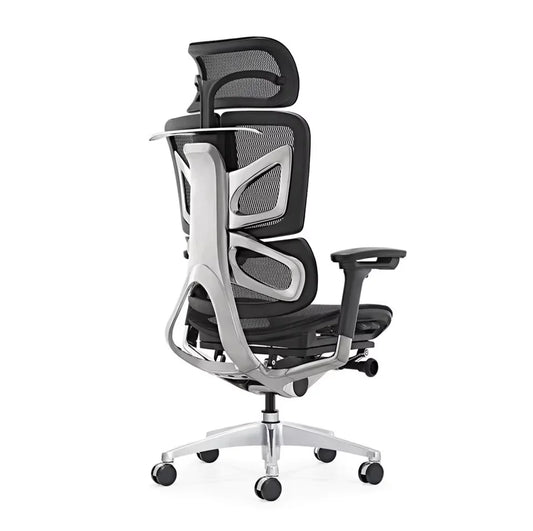 JMT-565962 Ergonomic High Back Mesh Office Chair with Adjustable Headrest and Revolving Function