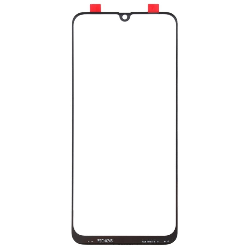 JMT-566538 Front Glass Cover Plate for Samsung Galaxy A50s - Liquid Crystal Mirror Replacement Lens