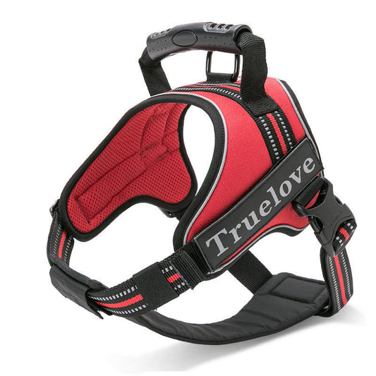 JMT-566538 Medium-Sized Dog Vest Harness with Leash Options - Multiple Colors Available