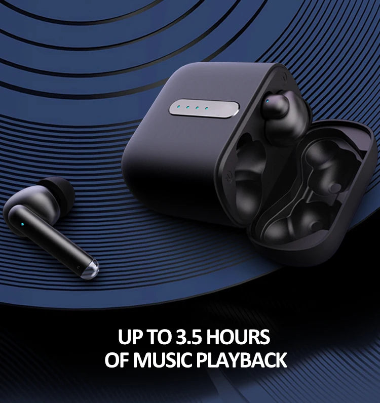 JMT-566538 Wireless Earbuds with 600mAh Battery - TWS Earphones for Music and Calls