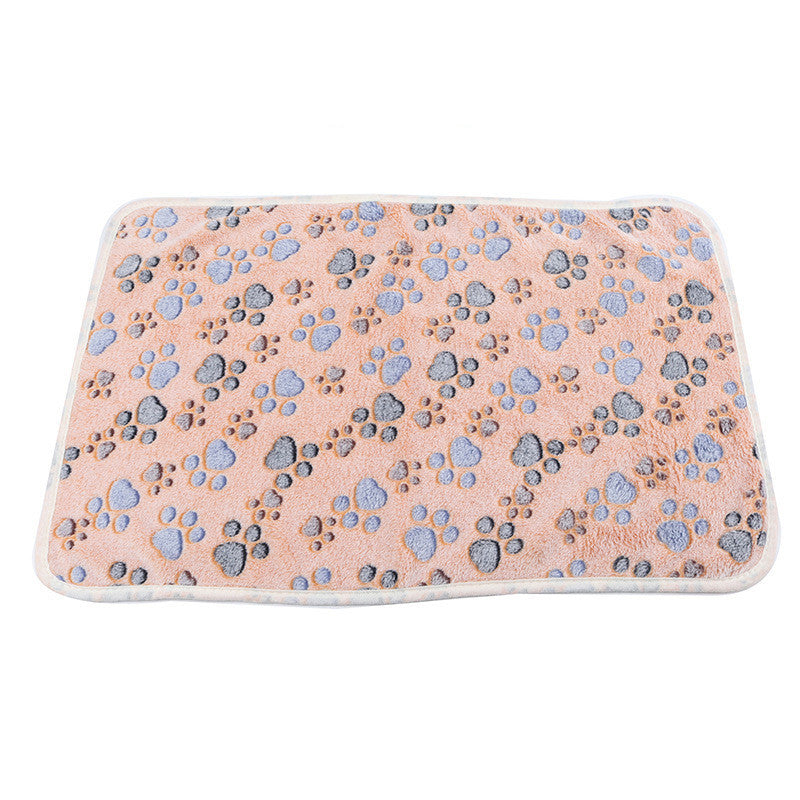 JMT-566666 Cozy Coral Fleece Dog Blanket - Soft and Warm for Autumn & Winter