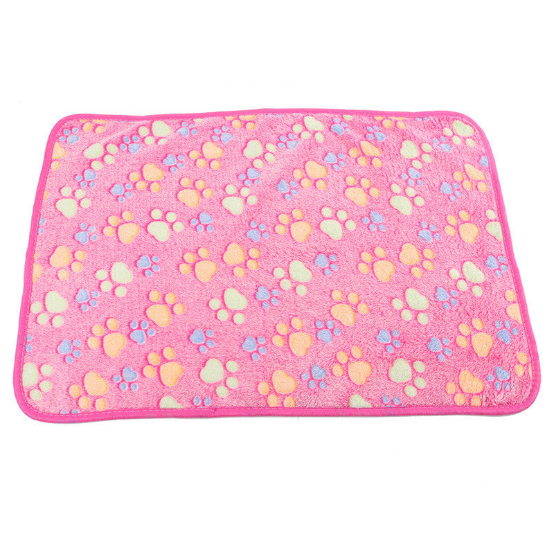 JMT-566666 Cozy Coral Fleece Dog Blanket - Soft and Warm for Autumn & Winter