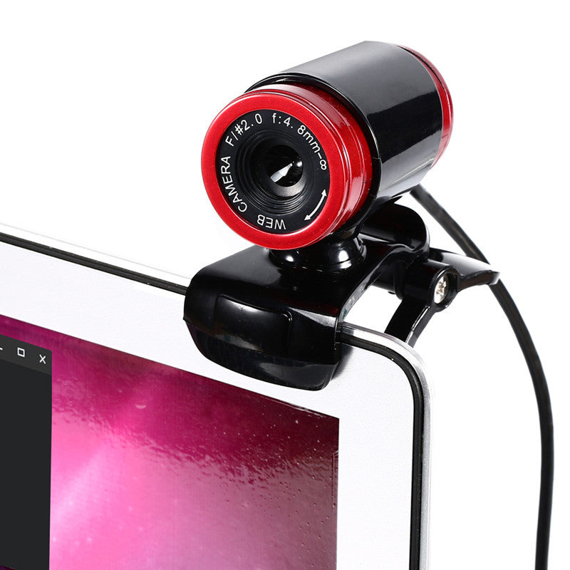 JMT-567370 HD Webcam with Adjustable Angle and Built-in Microphone - 12MP Resolution, Compatible with Windows Systems