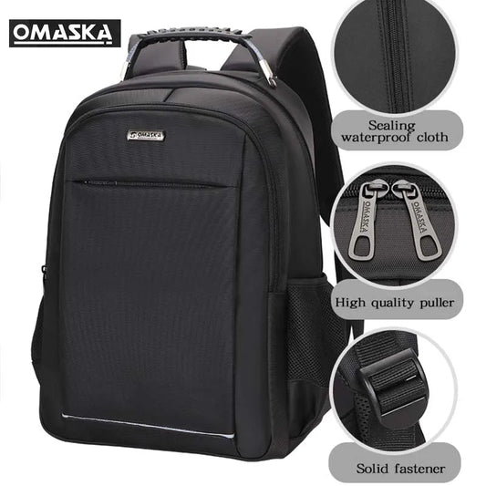 JMT-567370 Men's 18-Inch Waterproof Nylon Laptop Backpack for Business and School Use