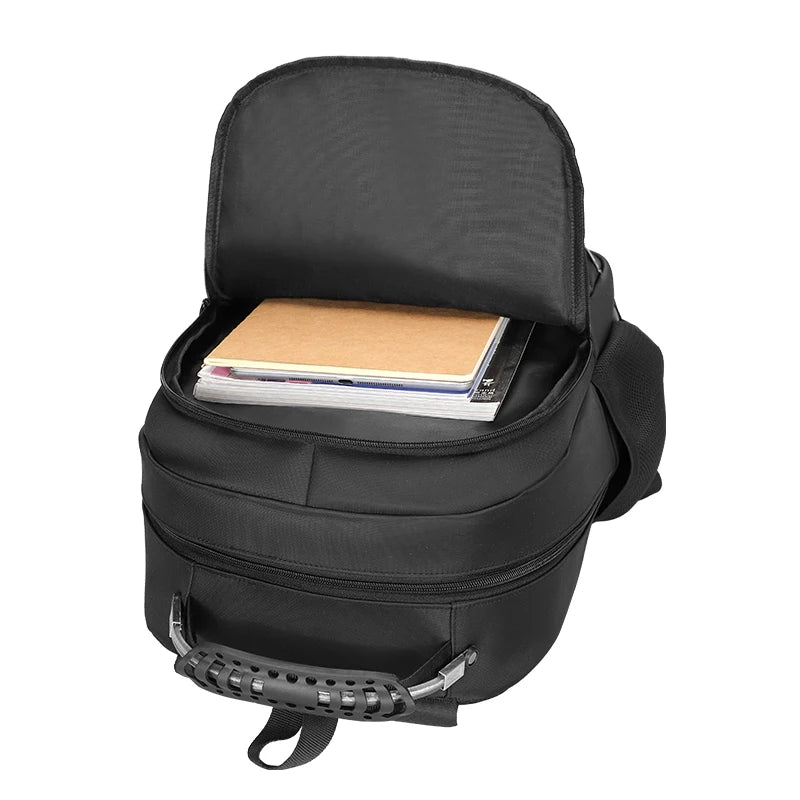 JMT-567370 Men's 18-Inch Waterproof Nylon Laptop Backpack for Business and School Use