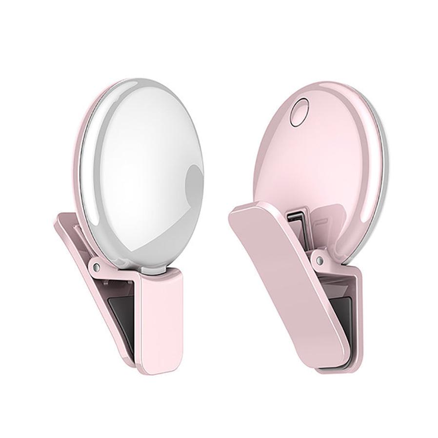 JMT-567370 Round Mobile Phone Fill Light for Perfect Make-Up Selfies